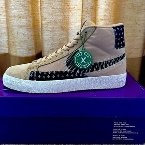 Nike sb blazer mid sesame